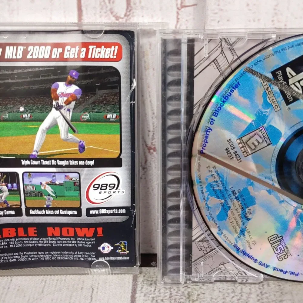 3Xtreme Sony PS1 Game Blockbuster Video Game Rental Edition SCUS-94231 TESTED